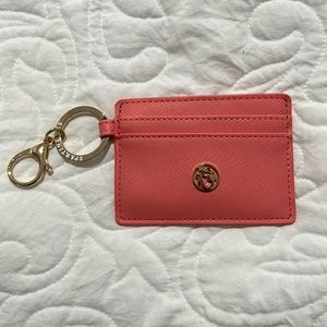 Keychain card holder